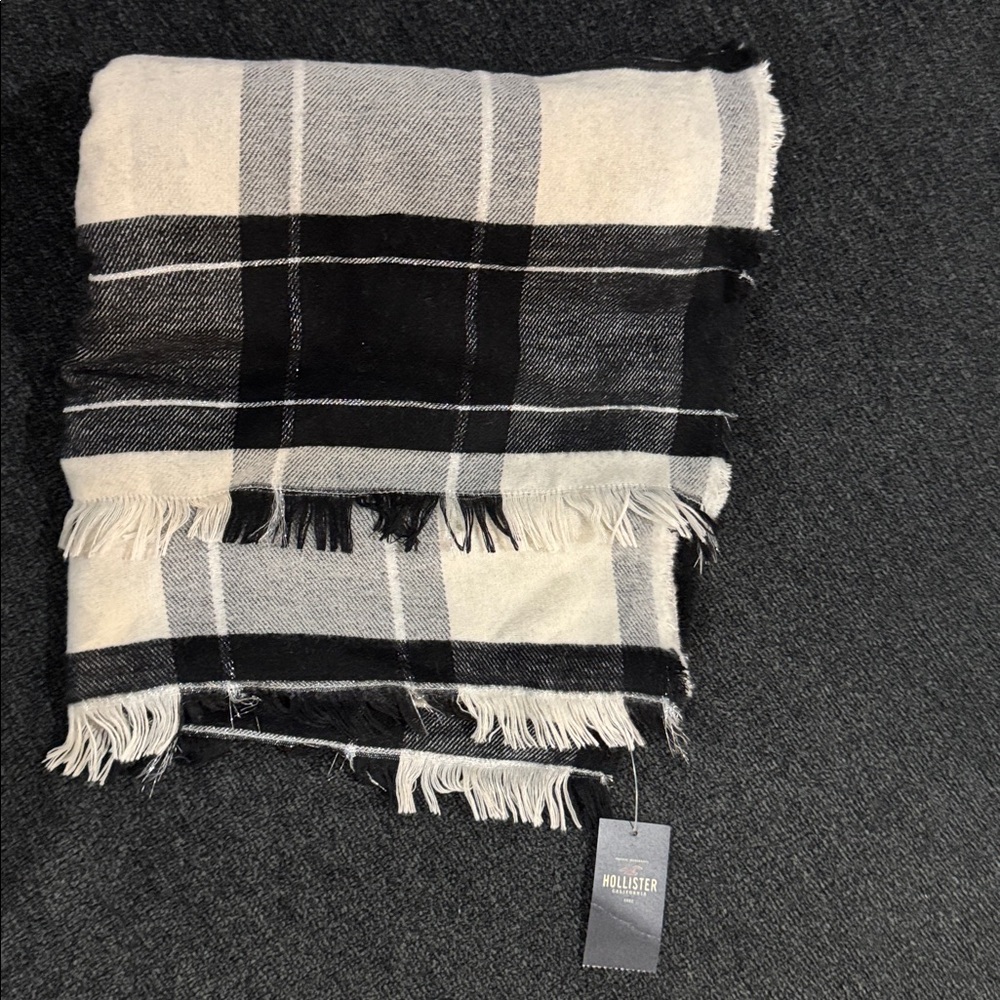 Hollister Plaid Fashion Scarf